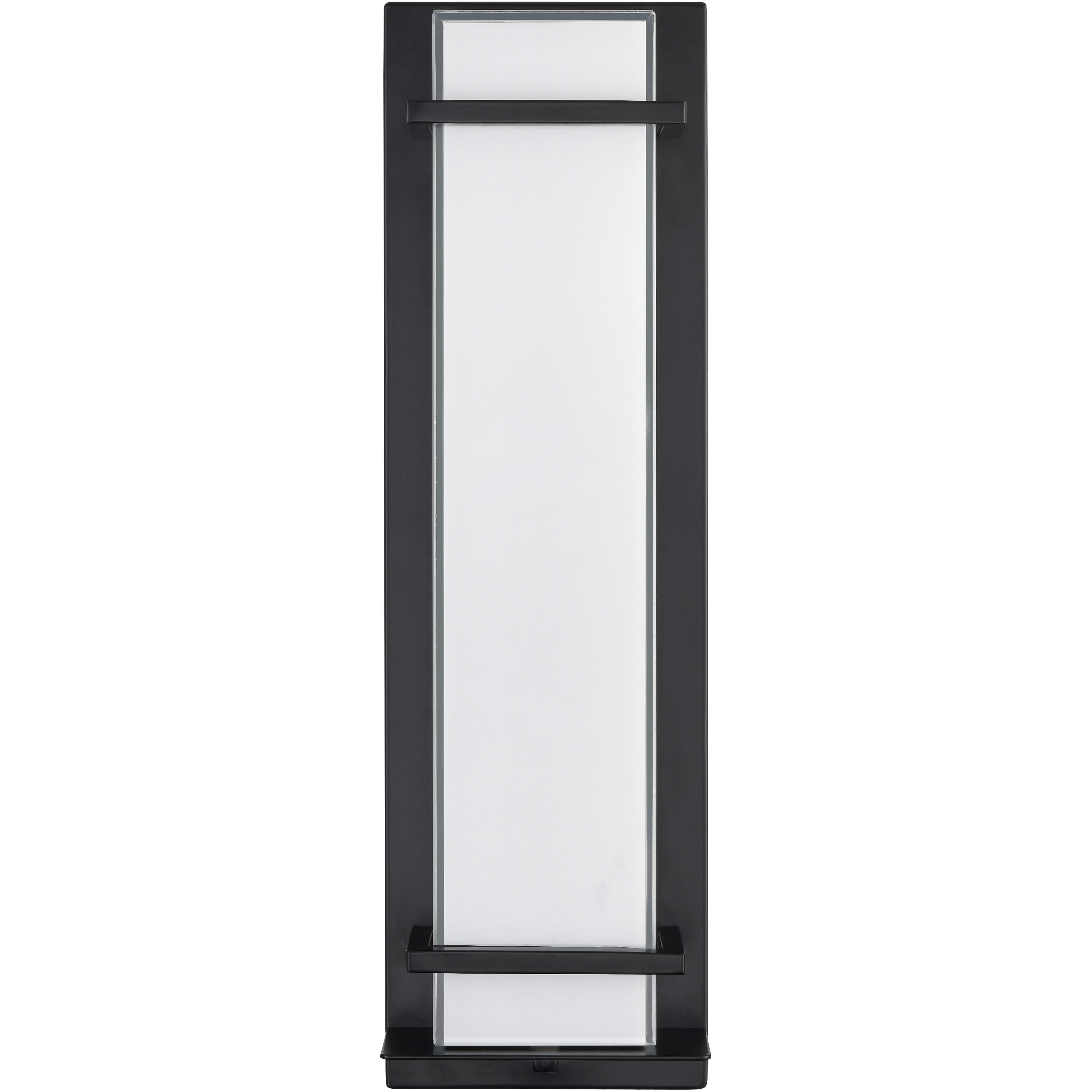 None LED 20 inch Powder Coated Black Outdoor Wall Sconce